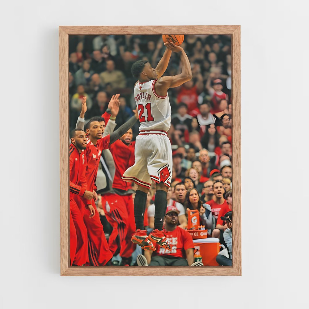 Poster Jimmy butler excellence – affiche Basketball (vue 4)